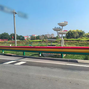 Barriere di Sicurezza Stradale in Acciaio Zincato a Caldo Extra Spesse Resistenti agli Urti di Lunga Durata per Strade di Montagna - Product Image 4