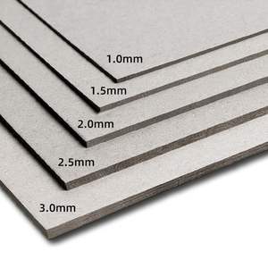 กระดาษแข็งสีเทาความหนาแน่นสูงกระดานสีเทาเทา/เทาบอร์ดสีเทาขนาด61.5x33ซม. - Product Image 2