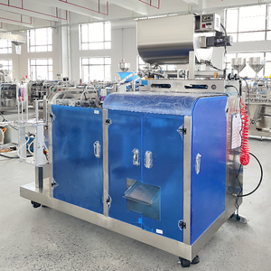 Machine de remplissage et de scellage de sachets préformés verticaux à grande vitesse, machine d'emballage de liquides et de jus - Product Image 4