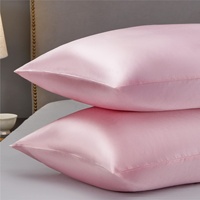 Taie d'oreiller en soie de mûrier écologique de 22 mm, taille standard, luxe, fermeture éclair 100 %, faite à la main, biologique, personnalisable, pour la maison et l'hôtel