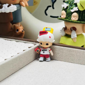 Dimoo <span class=keywords><strong>Dimo</strong></span> Cute PVC Beads Second Creation Modified Doll 3-Piece Trendy Toy Livraison gratuite peut être percé pour porte-clés chaîne de téléphone - Product Image 5