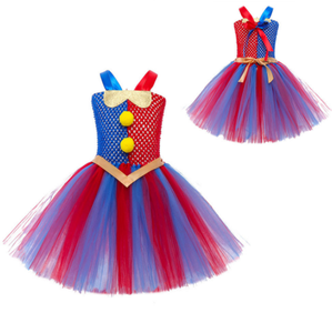 Haute qualité chaude pâques fête des enfants <span class=keywords><strong>Halloween</strong></span> numéro magique cirque <span class=keywords><strong>Clown</strong></span> <span class=keywords><strong>Costume</strong></span> pour <span class=keywords><strong>Halloween</strong></span> filles école centre commercial Cos <span class=keywords><strong>Costume</strong></span> - Product Image 4