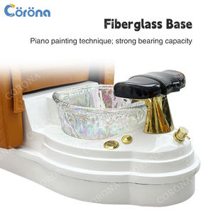 Silla de pedicura de chorro reclinable ajustable eléctrica con masaje incorporado - Product Image 5