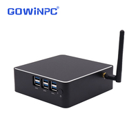 Mini PC Ultra Pequeño Intel I7/i5/i3 SSD para Uso Comercial, Terminal de Autoservicio ATM POS, Sistema de Monitoreo de Seguridad 7ª/8ª Generación, 3 Años de Garantía