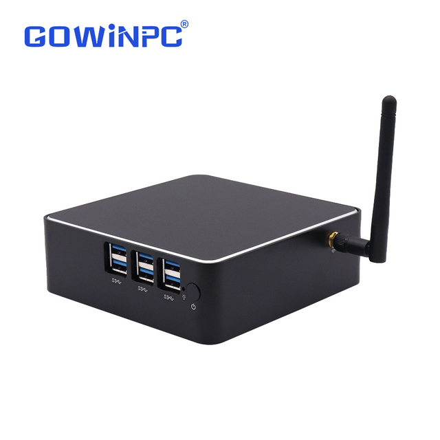 Ultra Small Mini PC Intel I7/i5/i3 SSD Business Use ATM POS Self-service Terminal Security Monitoring System 7/8th 3-Year