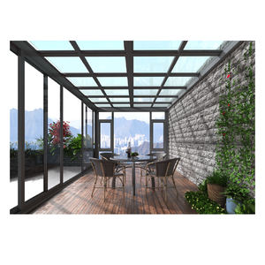 Производитель, алюминиевые стеклянные окна для Солярия, индивидуальные стили, звукоизоляция, теплоизоляция, теплица - Product Image 3
