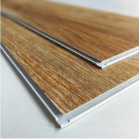 Revêtement de sol en vinyle SPC écologique ignifuge et imperméable de 4 mm, bois composite, piso vinilico, colle, emboîtable, supermarché, bureau, salle de sport