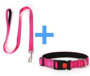 Ensemble de colliers et laisses réfléchissants pour chiens, avec verrou de sécurité, poignée en néoprène souple, ensemble de colliers de plomb en Nylon respirant, kit pour animaux de compagnie pour chiens - Product Image 6