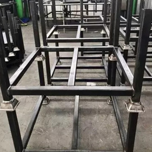 Marco <span class=keywords><strong>de</strong></span> apilamiento comercial fabricado personalizado móvil portátil tubo frío acero Stillages Pallet Rack piezas <span class=keywords><strong>de</strong></span> andamio - Product Image 6