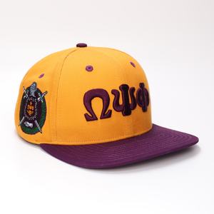 Casquettes Snapback personnalisées à 6 panneaux avec logo brodé en 3D, en sergé de coton, chapeaux structurés - Product Image 2