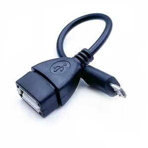 Cable USB 2,0 A hembra A tipo C de alta calidad, Cable Micro USB MINI B OTG para cámara de teléfono móvil, venta al por mayor