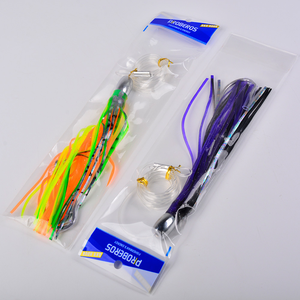 20 cm, 66,5 g. Appât souple artificiel pour la pêche en haute mer, jupe de calmar. Matériau ABS. Leurre de pêche <span class=keywords><strong>Parker</strong></span> Sailboat. - Product Image 3