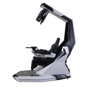 通用汽车游戏驾驶舱IMPERATOR黑色工作站椅，零重力躺椅，工作三重监视器倾斜钻机GIMI - Product Image 4