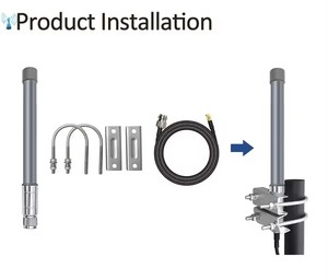 Bande personnalisée 50W RF <span class=keywords><strong>brouilleur</strong></span> <span class=keywords><strong>Anti</strong></span> <span class=keywords><strong>Drone</strong></span> Antenne 433 900 1.2G 1.5G 2.4G 5.2G 5.8G OMNI Antenne directionnelle en fibre de verre 30CM 60CM 65CM - Product Image 4