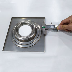 Desagüe cuadrado de acero inoxidable para el hogar, accesorios sanitarios, baño y ducha, moderno, venta al por mayor - Product Image 6