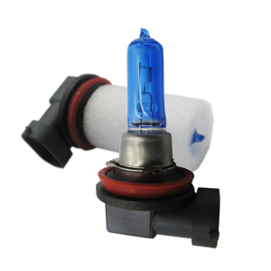 หลอดไฟคริสตัลไวท์ H9 12v 65w 5800k หลอดฮาโลเจน H9 - Product Image 1