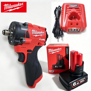 M12 12V Brushless Cordless <b>Torque</b> Wrench With Mechanic Mini Impact Wrench <b>Set</b> - Product Image 2