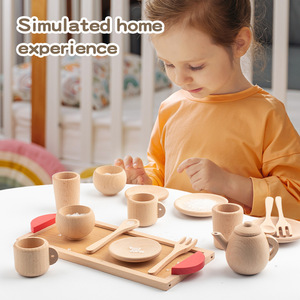 Vente en gros <span class=keywords><strong>de</strong></span> <span class=keywords><strong>jeu</strong></span> <span class=keywords><strong>de</strong></span> rôle en bois massif pour bébé <span class=keywords><strong>jeu</strong></span> <span class=keywords><strong>de</strong></span> simulation <span class=keywords><strong>de</strong></span> thé <span class=keywords><strong>de</strong></span> l'après-midi jouets éducatifs pour garçons et filles - Product Image 2