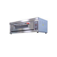 Four à convection électrique commercial avec 3 étagères et protection contre la surchauffe pour boulangerie, restaurant, hôtel