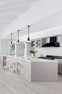 Ensemble d'armoires de <span class=keywords><strong>cuisine</strong></span> complètes personnalisées élégantes de style Hamptons avec design de <span class=keywords><strong>cuisine</strong></span> d'îlot cool - Product Image 5