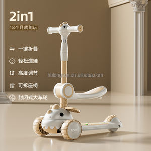 <span class=keywords><strong>Petit</strong></span> <span class=keywords><strong>dinosaure</strong></span> pliant scooter pour enfants 3-8 ans enfants <span class=keywords><strong>pieds</strong></span> 3 roues coup de pied scooter pour enfants - Product Image 4