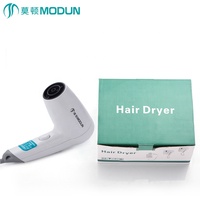 MODUN Meilleur Sèche-Cheveux Mural Électrique avec Diffuseur, Moteur DC, Construction en Plastique, 220V 1100W, Garantie 1 An pour Hôtels et Usage Domestique