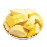 Volledig natuurlijk, zonder toevoegingen, gevriesdroogd fruit voor hoogwaardige gezondheidsproducten en voedingsingrediënten van gevriesdroogde durian