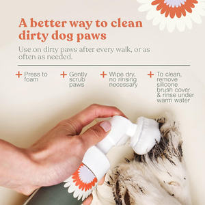 <span class=keywords><strong>Mousse</strong></span> <span class=keywords><strong>nettoyante</strong></span> pour pattes d'animaux de haute qualité, marque privée, avec brosse en silicone, sans rinçage, pour chiens et chats, utilisation en salle de bain - Product Image 2