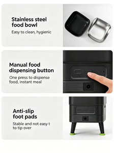2.4G WiFi 4L Smart Cat <strong>Feeder</strong> with Camera Auto Intelligent <strong>Timer</strong> Voice Video Smart Pet <strong>Feeder</strong> Automatic Cat <strong>Dog</strong> Pet <strong>Feeder</strong> - Product Image 6