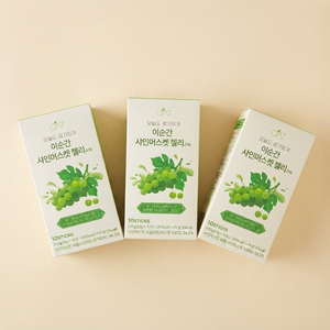 En ce moment, Jelly Stick Peach Shine Muscat Fruit Jelly Collagen Sweet Dessert Stick Pack - Product Image 1