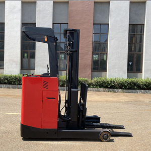 Easy Simple to Handle Reach Stacker Stand on Electric <b>Pallet</b> Stacker 1070mm Fork Length Electric Side Shifter for Sale - Product Image 3