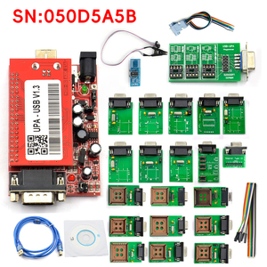 Programmatore Diagnostico UPA USB PRO V1.3 SN:050D5A5B con Cavo di Test per Tuning Chip ECU, Script Completo da 350MB - Product Image 1