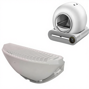 Peças Substituíveis para Caixa de Areia Automática para Gatos, Tapete de <span class=keywords><strong>Silicone</strong></span> e Filtro Removível Durável - Product Image 4