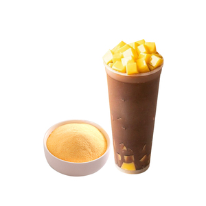 Poudre de gelée aromatisée à la mangue pour préparation instantanée, fournisseur de mélange pour boissons, pour distributeur de bubble tea et de thé au lait, poudre de thé instantanée fraîche - Product Image 6