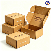 Boîte en carton recyclable personnalisée, best-seller, prix de gros pas cher pour l'expédition des petites entreprises e-commerce