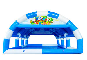 <span class=keywords><strong>Piscina</strong></span> Inflable Grande Alliance Beach Party para Jardín con <span class=keywords><strong>Piscina</strong></span> de Agua Inflable para Pelotas Acuáticas y Botes de Remo - Product Image 2