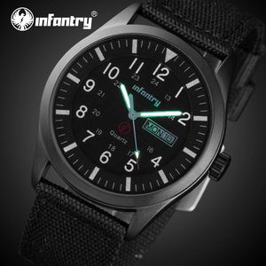 INFANTRY IN044 Popüler Siyah Renkli Klasik Saat 2026 Naylon Kayış Suya Dayanıklı Basit Günlük Kullanım Stokta Benzersiz Saat Seti - Product Image 5