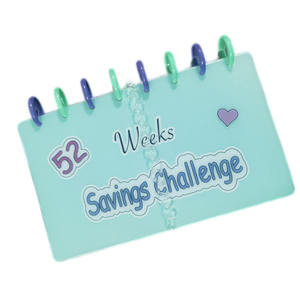 Nuevo diseño <span class=keywords><strong>52</strong></span> <span class=keywords><strong>semanas</strong></span> <span class=keywords><strong>ahorro</strong></span> desafío dinero <span class=keywords><strong>ahorro</strong></span> carpeta reutilizable presupuesto libro sobres con efectivo esmerilado cubierta dinero organizador - Product Image 4