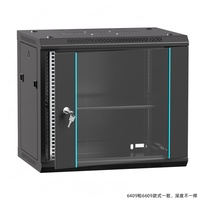 Support mural de serveur de système de centre de données 9U rack de serveur en métal réseau de 19 pouces armoire réseau