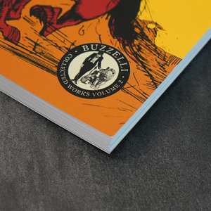 Vente directe usine Nouveau design A4 A5 A6 Agenda Couverture rigide en cuir PU avec impression de bande dessinée et dorure, couleurs violet/autres - Product Image 1