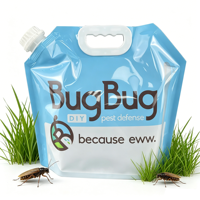 Pochette souple personnalisée de 4 L avec bec verseur, poignée et bouchon