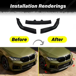 สำหรับ F90 M5 M5C LCI Performance Style 2021 2022 2023 2024 ชุดแต่งสปอยเลอร์กันชนหน้ารถยนต์ - Product Image 2