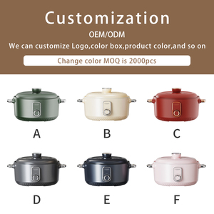 Hot Selling Electric Pan <strong>Cooker</strong> 2.5L Electric Nonstick Pot Multifunctional Electric Cooking Pot for Steaming Stir-Frying - Product Image 3