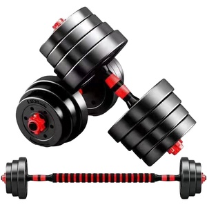 Abt Bán Buôn Chất Lượng Cao Giá Rẻ Nhất Có Thể Điều Chỉnh Trọng Lượng Xi Măng Barbell Quả Tạ Đặt Cho Các Phòng Tập Thể Dục 20Kg 40 Kg 50Kg - Product Image 2