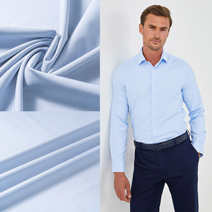 Skygen 140gsm 4 Cách Căng Đồng Bằng 92% Polyester <span class=keywords><strong>8</strong></span>% Spandex Vải Cho Áo Sơ Mi - Product Image 1