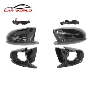 Car World New China-Chic Car <b>Mirror</b> Cover for 2006-2009 ES330/ES350 LED Style <b>Plastic</b> 70x60x60mm Black - Product Image 2