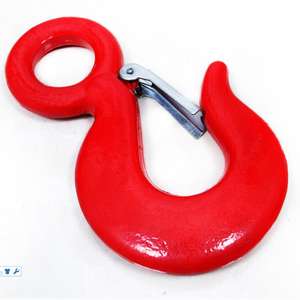 YH1893 crochet de palan moteur crochet de grue, crochet rond de levage de gréement par gravité en acier allié pour cadre automatique, moteur de réparation de <span class=keywords><strong>voiture</strong></span> - Product Image 6