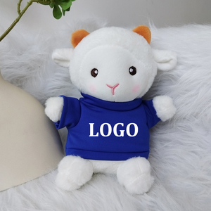 Phổ Biến Mềm Fluffy Đồ Chơi Sang Trọng Cừu Với Đầy Màu Sắc Biểu Tượng Tùy Chỉnh T-Shirt Số Lượng Lớn Bán Buôn Đồ Chơi Sang Trọng Cừu Cho Kỳ Nghỉ Quà Tặng Sinh Nhật - Product Image 5