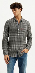 Men Oxford Check Shirt Cotton Slim Fit Casual Formal Long Sleeve Export Quality Wholesale Supplier - Product Image 3