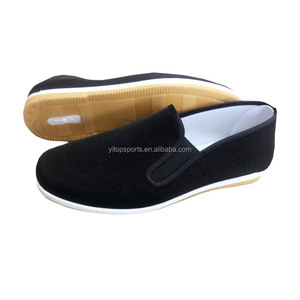 Vente en gros de chaussures de Kung Fu noires de haute qualité chaussures d'arts martiaux traditionnels <span class=keywords><strong>chinois</strong></span> <span class=keywords><strong>Tai</strong></span> <span class=keywords><strong>Chi</strong></span> Kungfu - Product Image 5